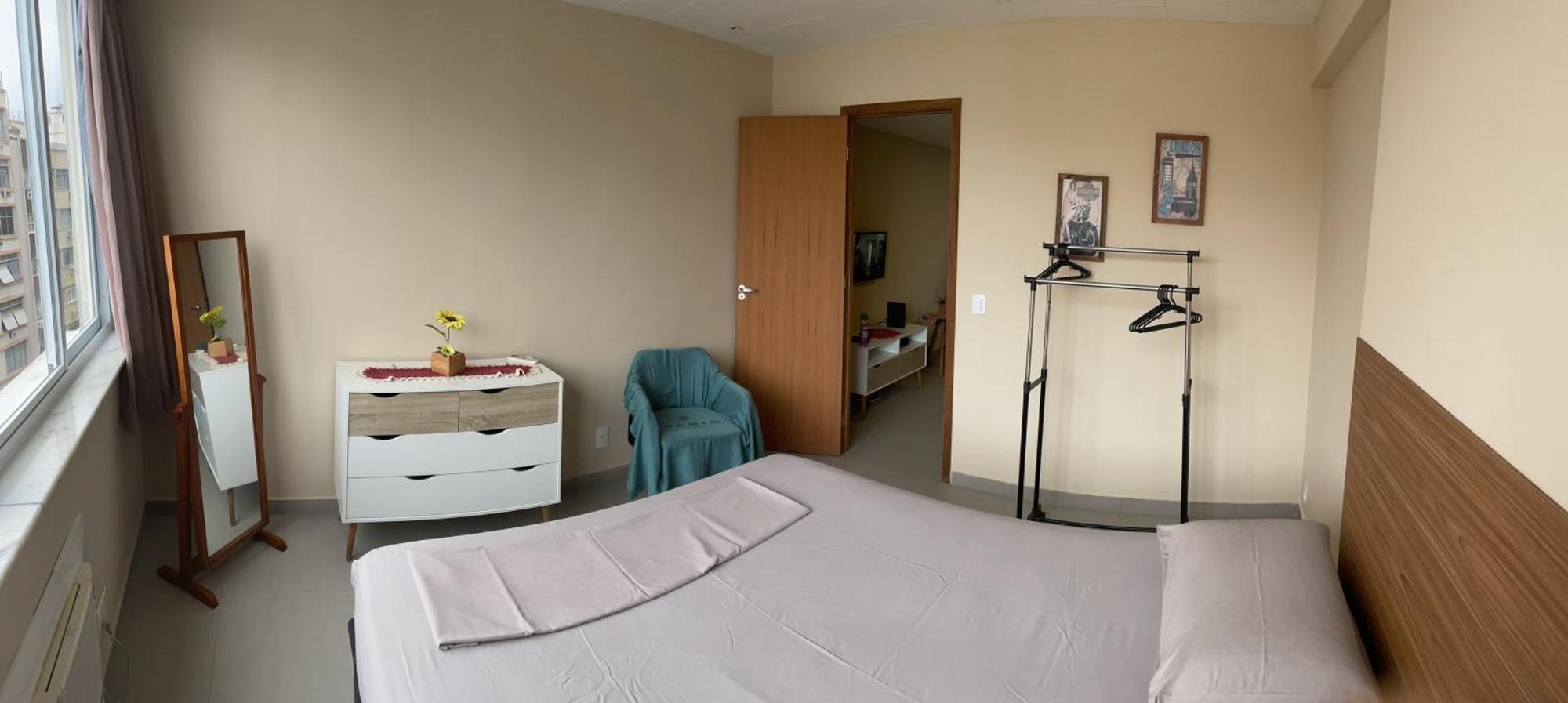 Apartamento Copacabana, Vista Para O Mar E Com Garagem Ріо-де-Жанейро Екстер'єр фото