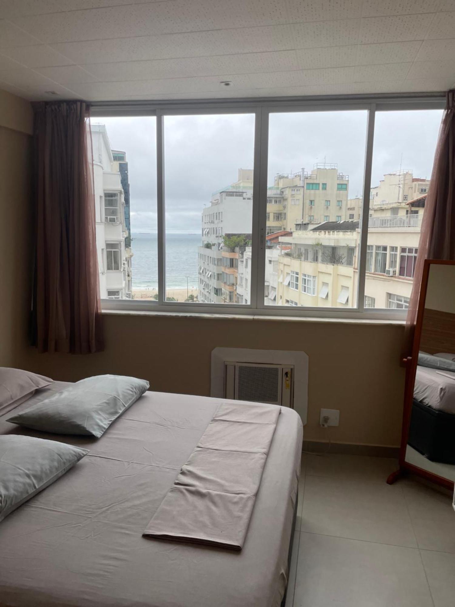 Apartamento Copacabana, Vista Para O Mar E Com Garagem Ріо-де-Жанейро Екстер'єр фото